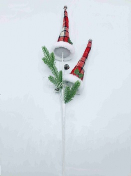 Christmas Pick-snowman, santa, hat