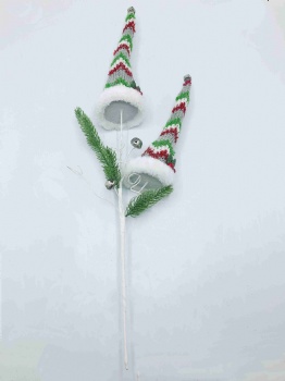 Christmas Pick-snowman, santa, hat