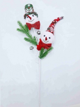 Christmas Pick-Hat,cane star, snowman