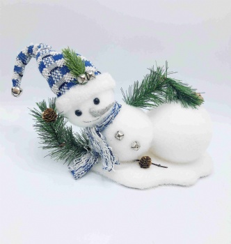 Christmas Snowman & Bear