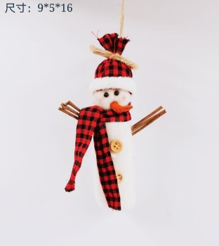 Christmas Snowman Head Hanger