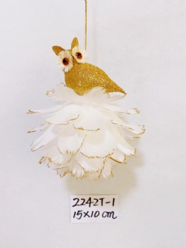 Feather Ball, Bird, Angel Hanger