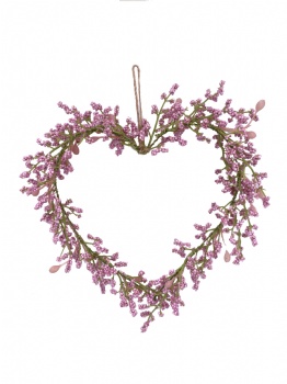 Valentines Day Heart Wreath