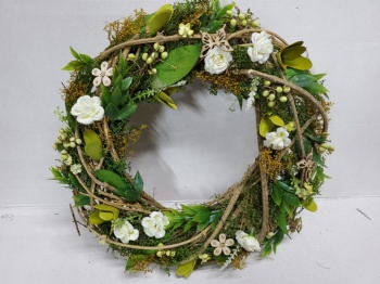 Spring Wreath Natural