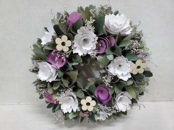 Spring Wreath Natural