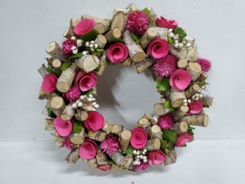 Spring Wreath Natural