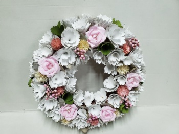 Spring Wreath Natural