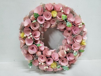 Spring Wreath Natural