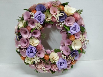 Spring Wreath Natural