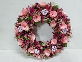 Spring Wreath Natural