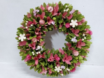 Spring Wreath Natural