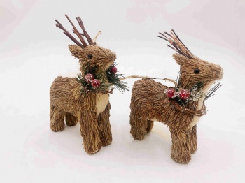 Christmas Reindeer, Bear, Squirrel,Bird Hanger