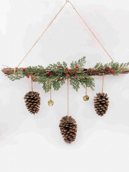 Christmas Tree, Pinecone Hanger