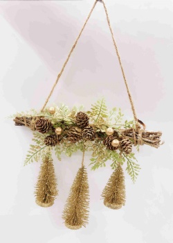 Christmas Tree, Pinecone Hanger