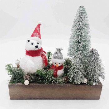 Christmas Polar Bear Tree Box