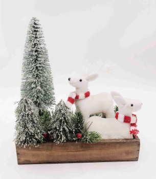 Christmas Reindeer Tree Box