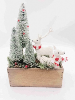 Christmas Reindeer Tree Box