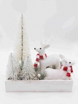 Christmas Reindeer Tree Box