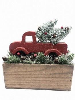 Christmas Car Tree Box