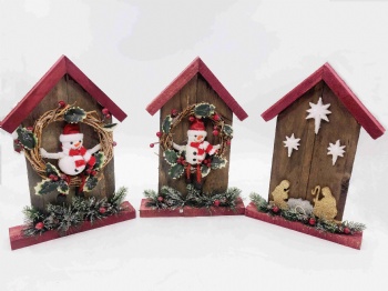 Christmas Wooden Arrangement