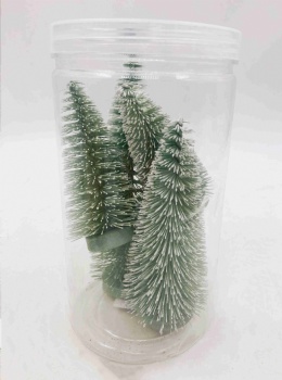 Christmas Tree in PVC Cylinder