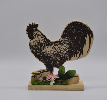 Spring Wooden Cock