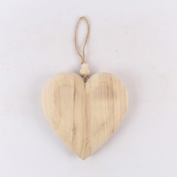 Wooden Heart Hanger