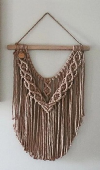 Woven Cotton Rope Decoration Hanger