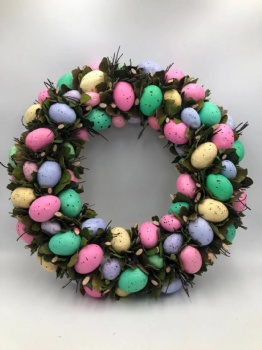 Egg Wreath, Potted, Cone