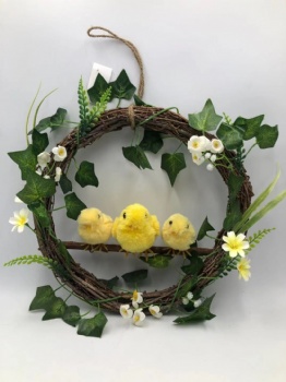 Easter Chicken Wreath Hanger