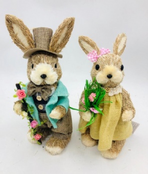 Easter Couple Rabbits