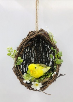 Spring Bird Twig Hanger