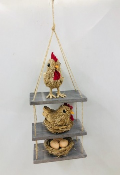 Natural Chicken stand Wood Board