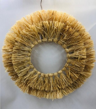 Natural Grass Wreath Hanger