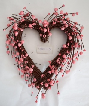 Valentines Day Heart Wreath