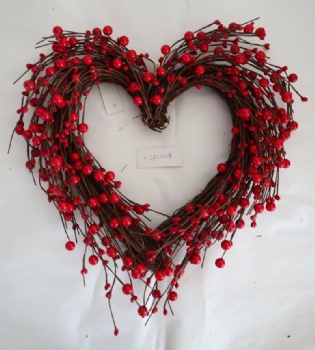 Valentines Day Heart Wreath