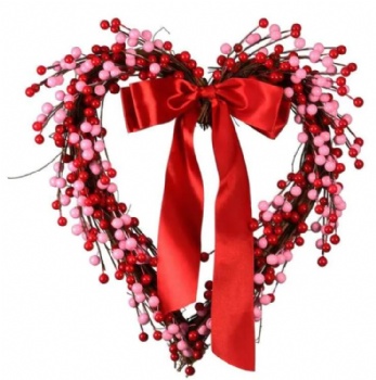 Valentines Day Heart Wreath