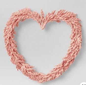 Valentines Day Heart Wreath