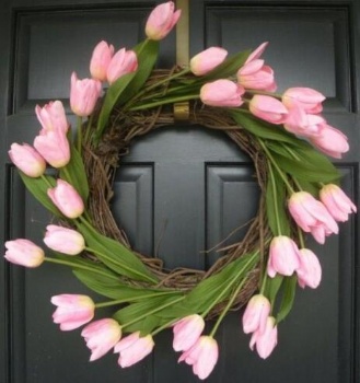 Valentines Day Heart Wreath