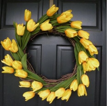 Valentines Day Heart Wreath