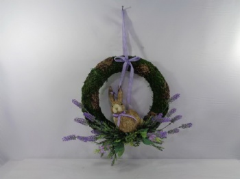 Spring Bunny Wreath