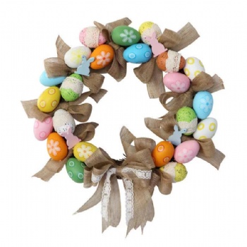 Spring Wreath With Egg