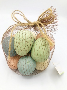 Eggs in net bag