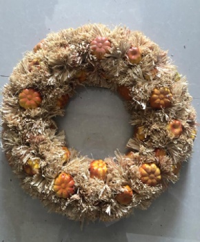 Fall (Autumn) Pumpkin Wreath