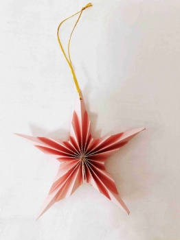 Christmas Paper Star Hanger