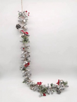 Christmas Wooden Garland