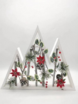 Christmas Wooden Star Arrangement