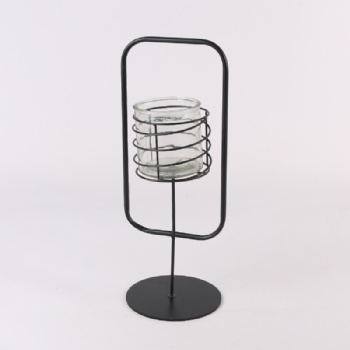 Home Decoration Wire Candle Holder Arrangement