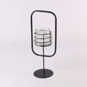 Home Decoration Wire Candle Holder Arrangement