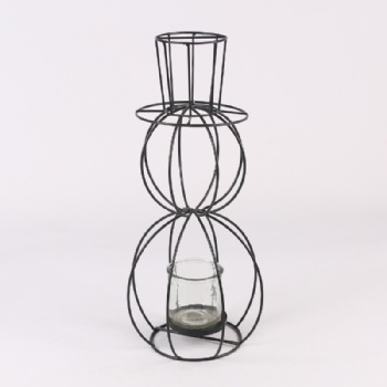 Home Decoration Wire Candle Holder Arrangement